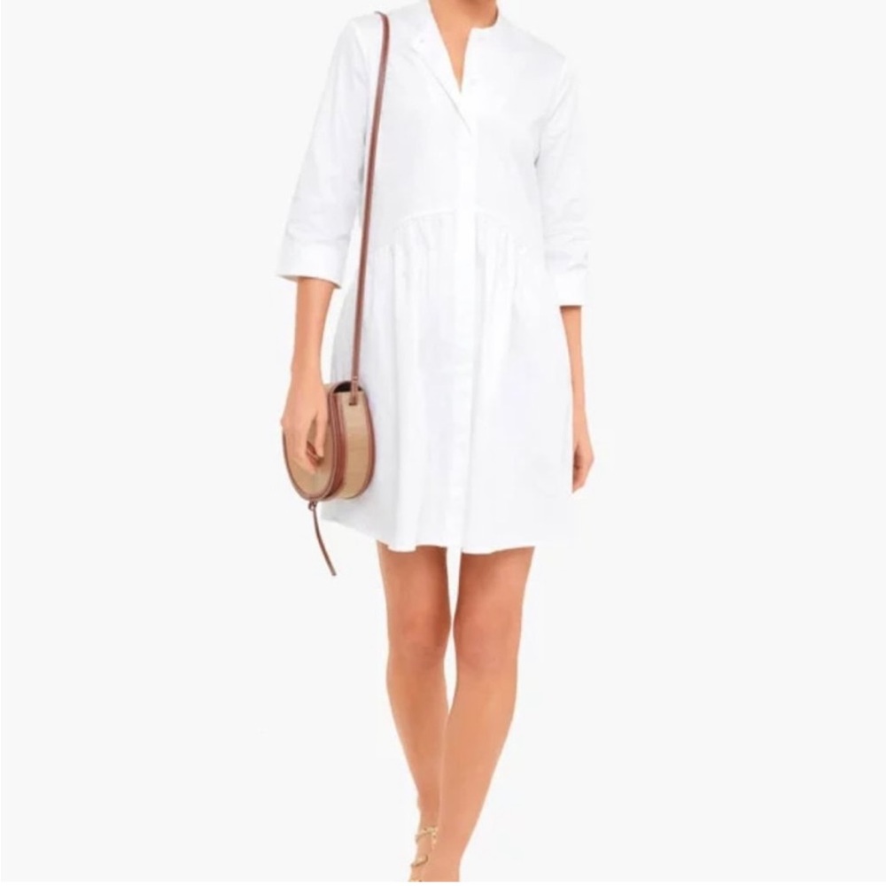 Tuckernuck white Royal shirt dress xxs